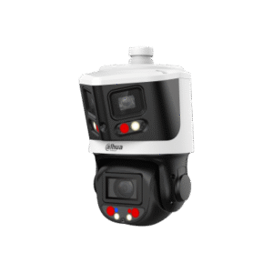 كاميرا بانورامية + PTZ بدقة 8MP و4MP مع تقريب 10× وتقنية TiOC وStarlight – طراز SDT3E410-8P-MB-A-PV1