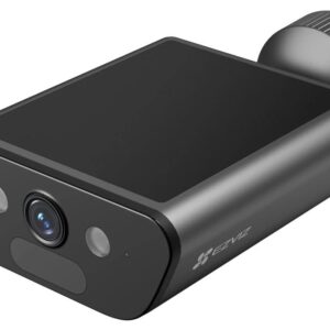 كاميرا Ezviz CS-EB5 اللاسلكية الخارجية بدقة 4K مع بطارية ولوحة شمسية