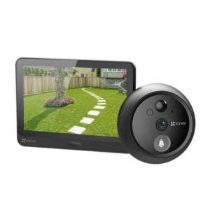 جرس باب ذكي Ezviz CS-HP4 لاسلكي بفتحة عين الباب